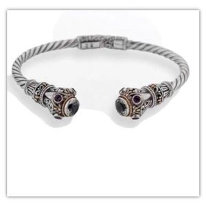 14k gold & sterling silver bracelet